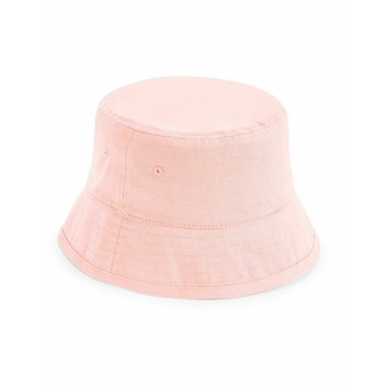 Beechfield  Junior Organic Cotton Bucket Hat Powder Pink