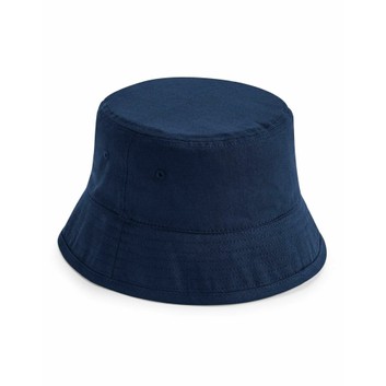Beechfield  Organic Cotton Bucket Hat Navy Blue
