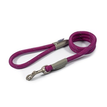 Ancol Viva Rope Lead Reflective Purple