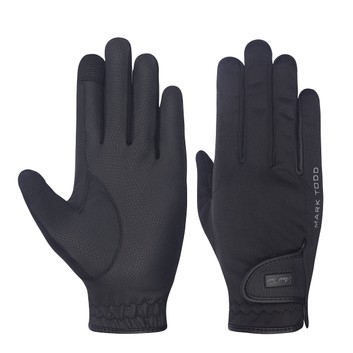 Mark Todd Softshell Gloves Black