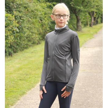 Mark Todd Stamford Sport Top - Ladies (Long Sleeved) Anthracite