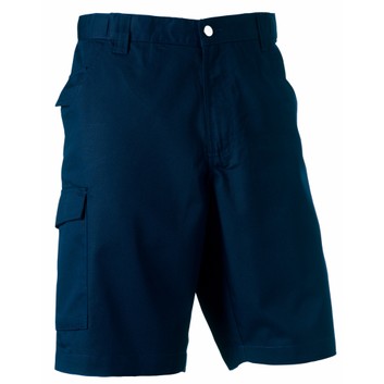 Russell Polycotton Twill Shorts French Navy