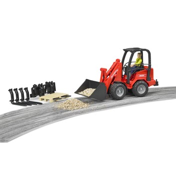Bruder Schaffer 2034 Loader with Figure and Accessories 1:16