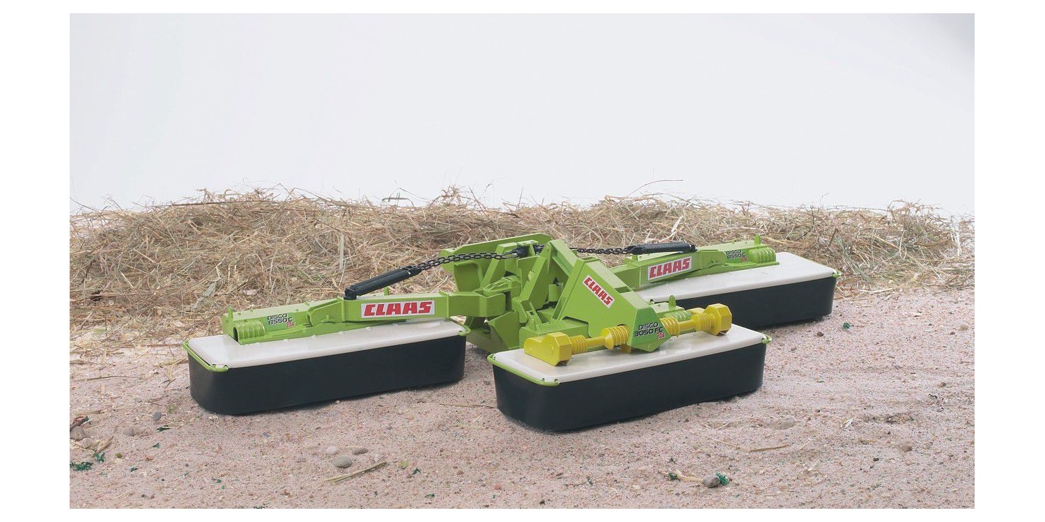 Bruder Claas Disc Mower Disco 8550 C Plus Farming Toy Model Accessory Scale 1:16 