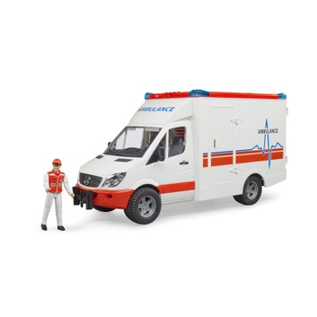 Bruder MB Sprinter Ambulance with Driver 1:16