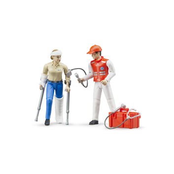 Bruder Emergency Services Figure And Accessories Set 1:16