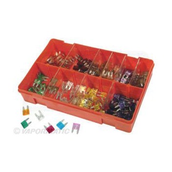 Mini Blade Fuse Selection Pack (240 Boxed)