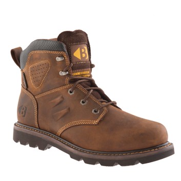 Buckler B1800 Hybridz Brown Non-Safety Lace Boots