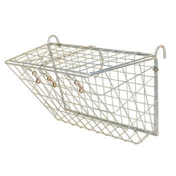 Stubbs Haysaver Wall Rack with Back and Hinged Top