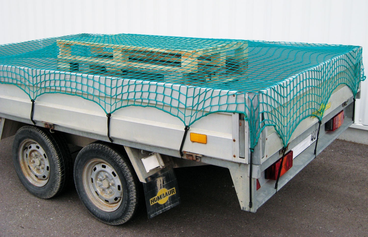 Cargo Net with 20 Round Fastening Buttons all-around24® Trailer Net Screws Included 