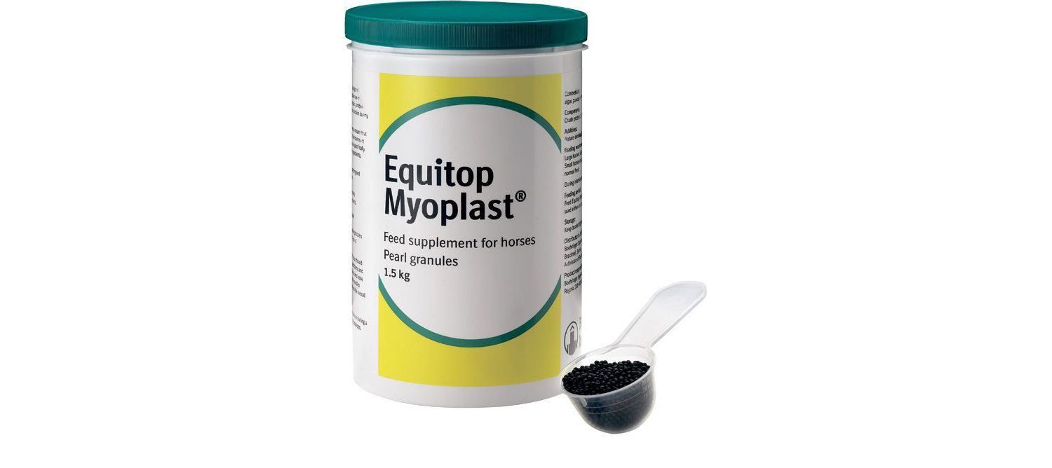 Equitop Myoplast 1,5kg En Pharmacie Vétérinaire