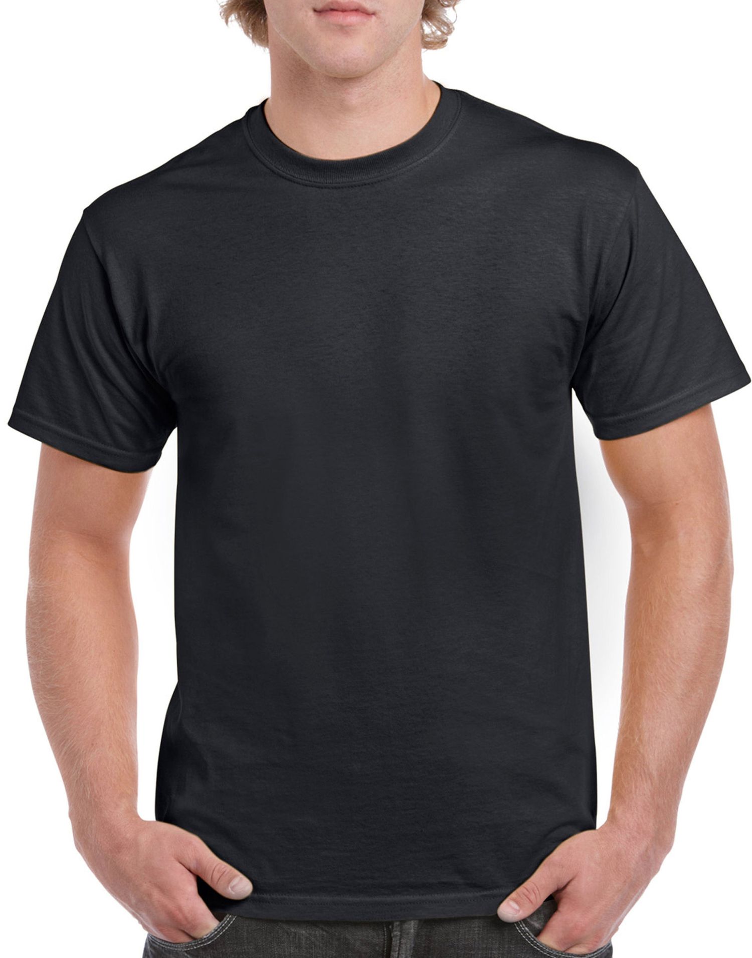 Buy Gildan Heavy Cotton Adult T-Shirt Black from £4.30