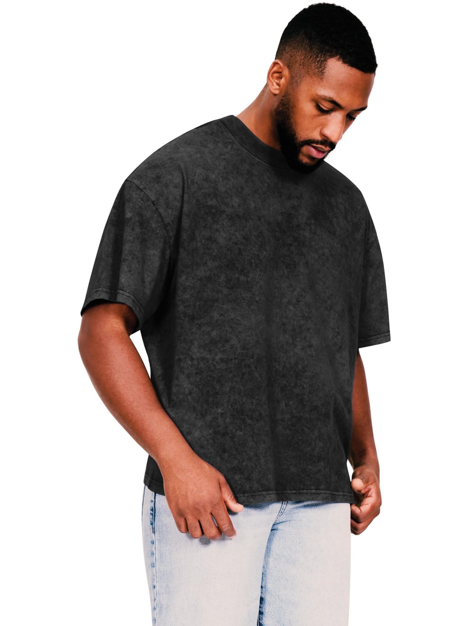 Buy Casual Classics Ringspun 150 Acid Wash Oversize T-Shirt - Acid