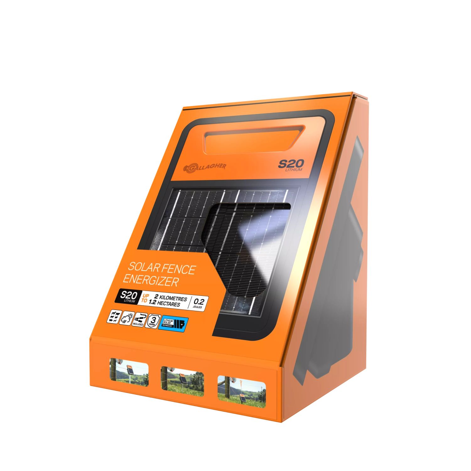 Buy Gallagher S20li Lithium Solar Energiser from £189.05