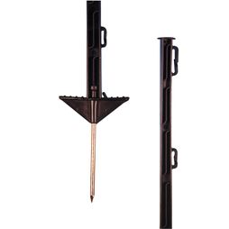10 x 105cm Pulsara Plastic Electric Fence Post