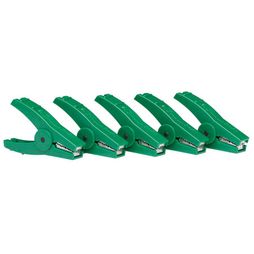 5 x Gallagher Crocodile Clip Green