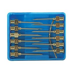 Cox Agri Luer Lock Needles 16G x 1" - Pack of 12