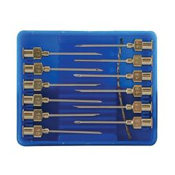 Cox Agri Luer Lock Needles 18G x 1" - Pack of 12