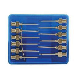 Cox Agri Luer Lock Needles 16G x 3/4" - Pack of 12
