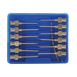 Cox Agri Luer Lock Needles 17G x 3/4" - Pack of 12