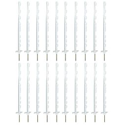 20 x 100cm Gallagher Vario Electric Fence Post White