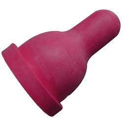 Paragon Rubber Lamb Teat for Feeder Bottle Moulded - RED