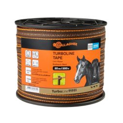 Gallagher TurboLine Terra (Brown) 20mm Electric Fence - 200m