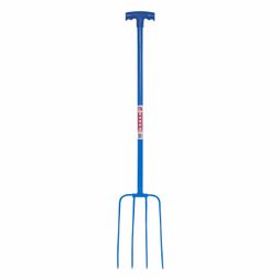 Red Gorilla Tubular Manure Fork 4 Prong T-Grip