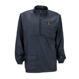Farmtrak Waterproof PU Parlour Jacket Navy Blue