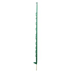 10 x 140cm Hotline Green Plastic Paddock Electric Fence Posts