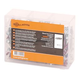 200 x Gallagher Waxed Torx Screws