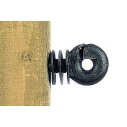 25 x Gallagher Small Screw-In Electric Fence Ring Insulators