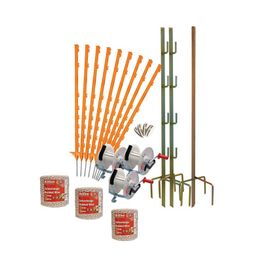 Hotline 500m Three Reel Braided Electric Fence Kit