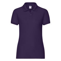Fruit Of The Loom Ladies' 65/35 Polo Purple