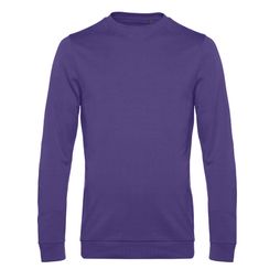 B&amp;C Men's #Set In Sweatshirt Radiant Purple