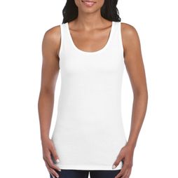 Gildan Softstyle® Ladies' Tank Top White