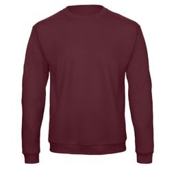B&amp;C Unisex ID.202 50/50 Sweatshirt Burgundy