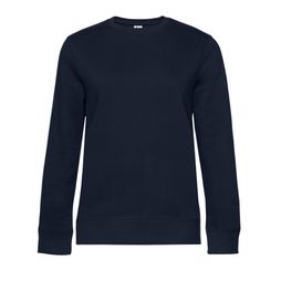 B&amp;C Women's Queen Crew Neck Sweat Navy Blue