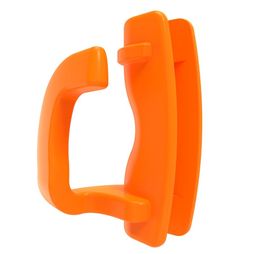 50 x Gallagher Multi wire Fence post Insulator Orange