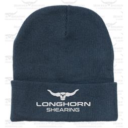 Longhorn Beanie Hat Navy