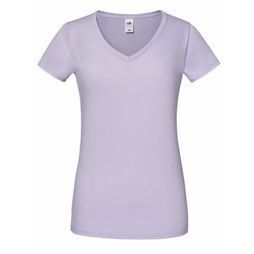Fruit Of The Loom Ladies' Iconic 150 V-Neck T Soft Lavender