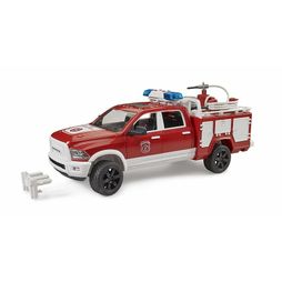 Bruder RAM 2500 Fire Engine Truck with Light &amp; Sound Module