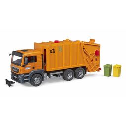 Bruder MAN TGS Garbage Truck Orange 1:16