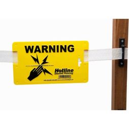 Hotline Plastic Electric Fence Warning Sign