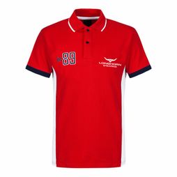 Longhorn Shearing Kids Hereford Polo Shirt Red