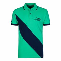Longhorn Shearing Kids Angus Polo Shirt Green