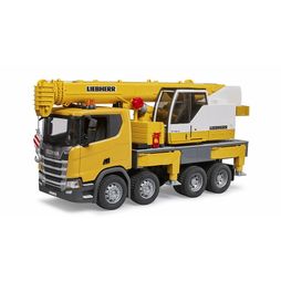 Bruder Scania Super 560R Liebherr Crane Truck 1:16