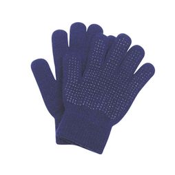 Equi-Sential Magic Pimple Grip Gloves Navy Blue