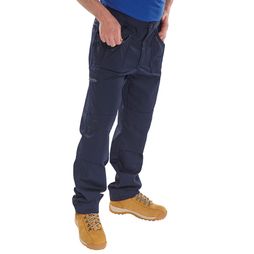 Beeswift Action Work Trousers Navy Blue