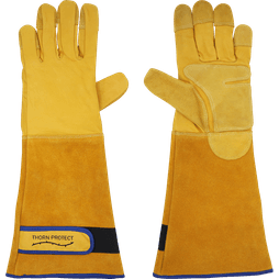 PERF Spike Thorn Protect Gauntlets Gold